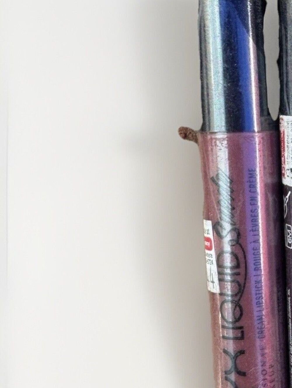 NEW NYX Liquid Suede Cream Lipstick Cream Crayon Soft-Spoken 0.13oz